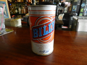 Billy Beer Unopened